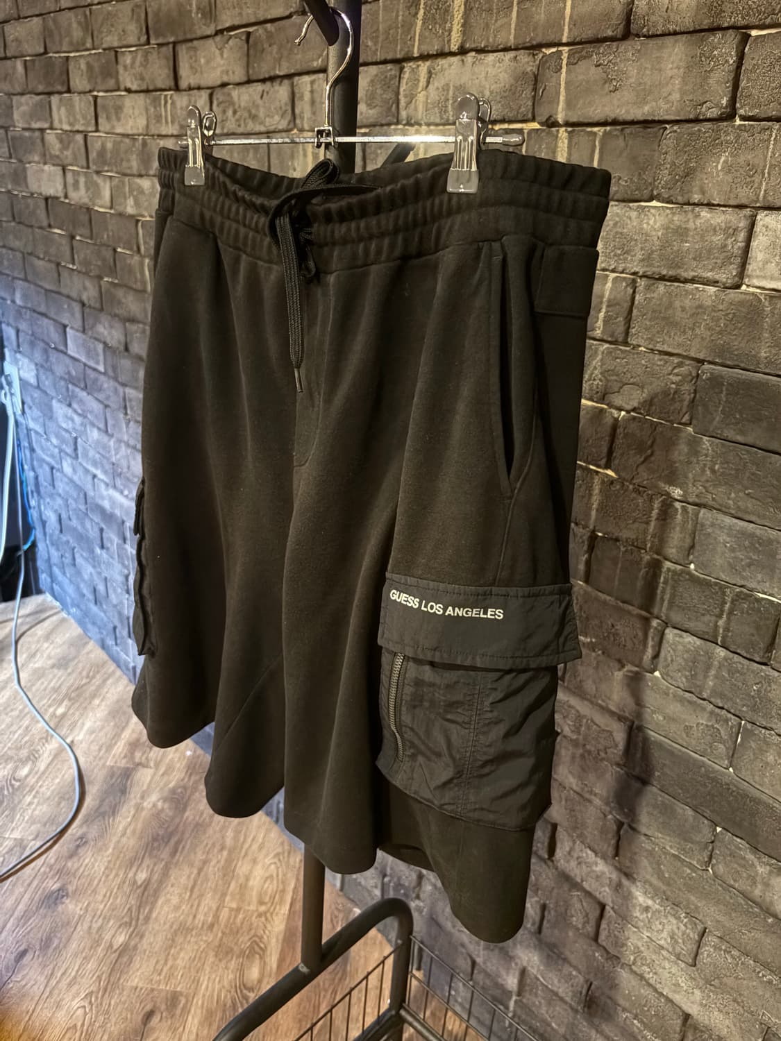[중고/XL] 게스 남성 카고 면 반바지 상품이미지4