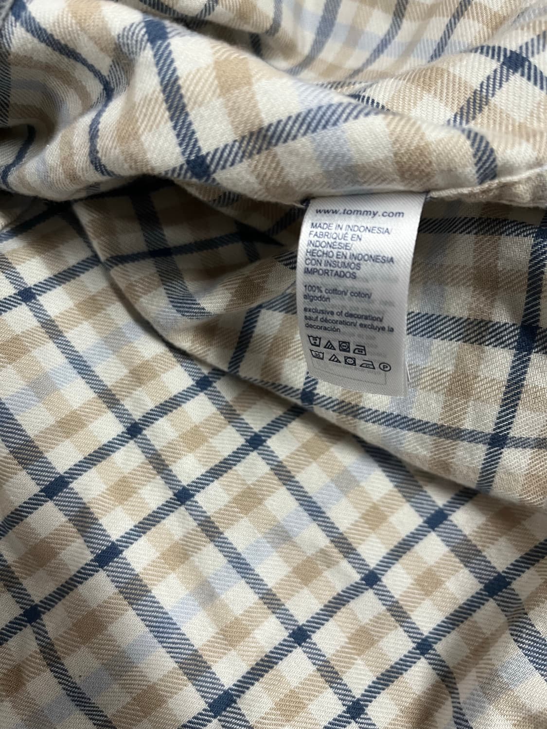타미힐피거 포켓 체크셔츠 95 상품이미지6