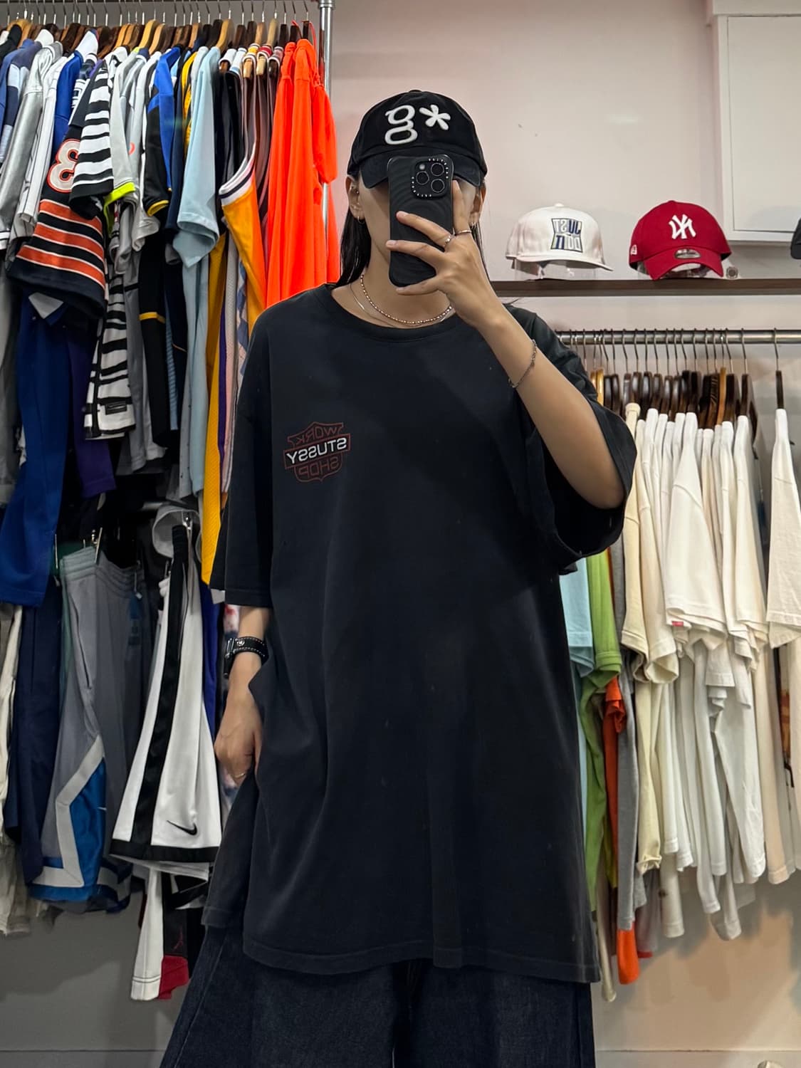 스투시 할리데이비슨 패러디 반팔 상품이미지6