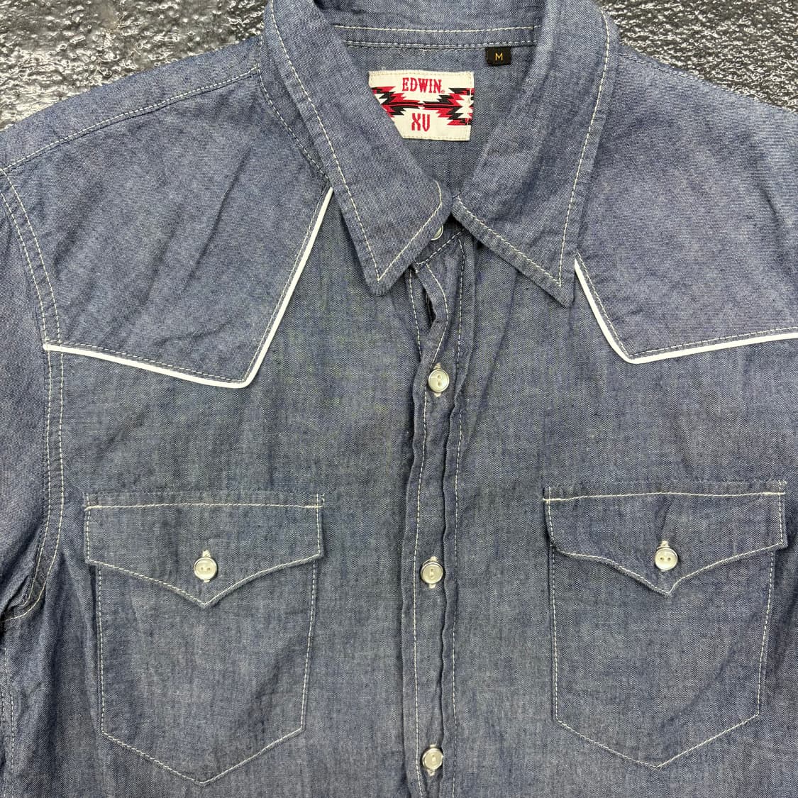 (90)에드윈반팔웨스턴셔츠 상품이미지3