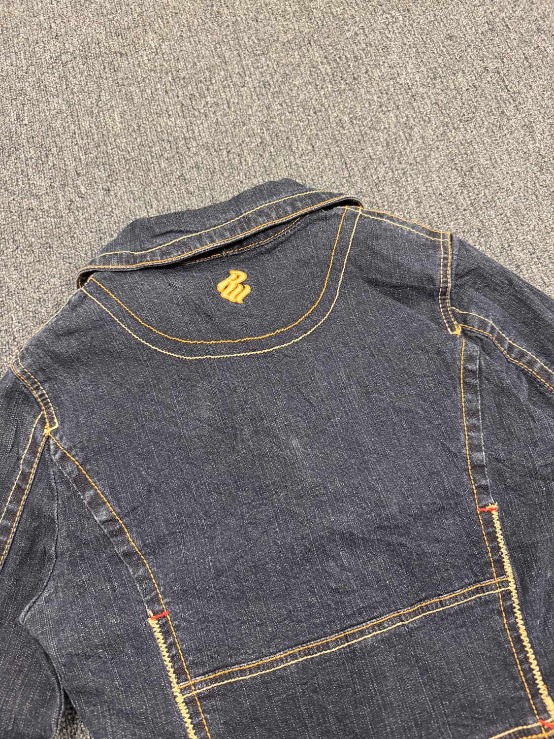 로카웨어 빈티지 여성 y2k 포켓스티치 데님자켓 상품이미지5