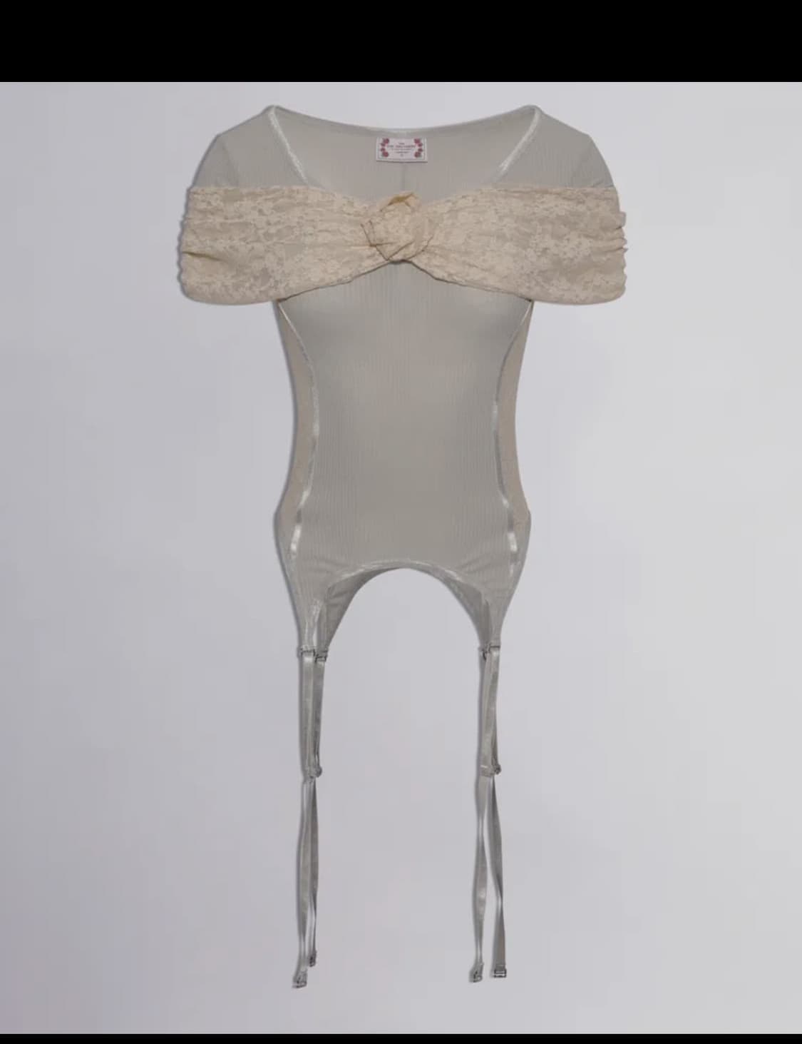 스컬프터 코르셋 유넥 티 corset u neck tee 상품이미지3