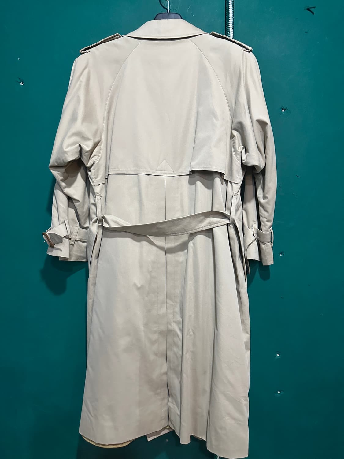 버버리 노바체크 여성더블트렌치코트 내피있음 상품이미지3