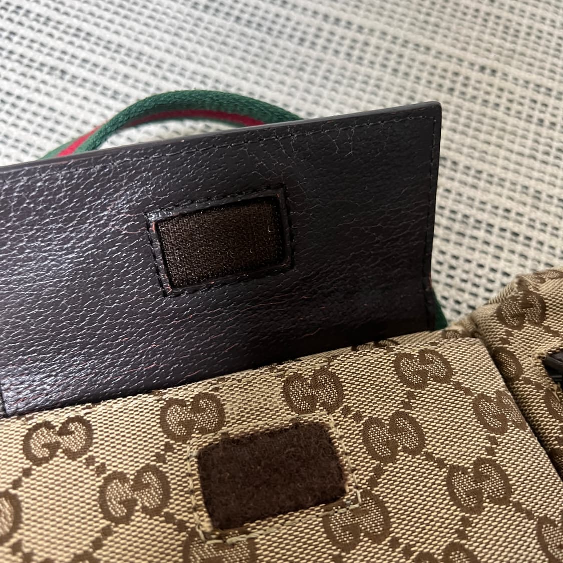 구찌 GG패턴 모노그램 자가드 힙색 벨트백 상품이미지9