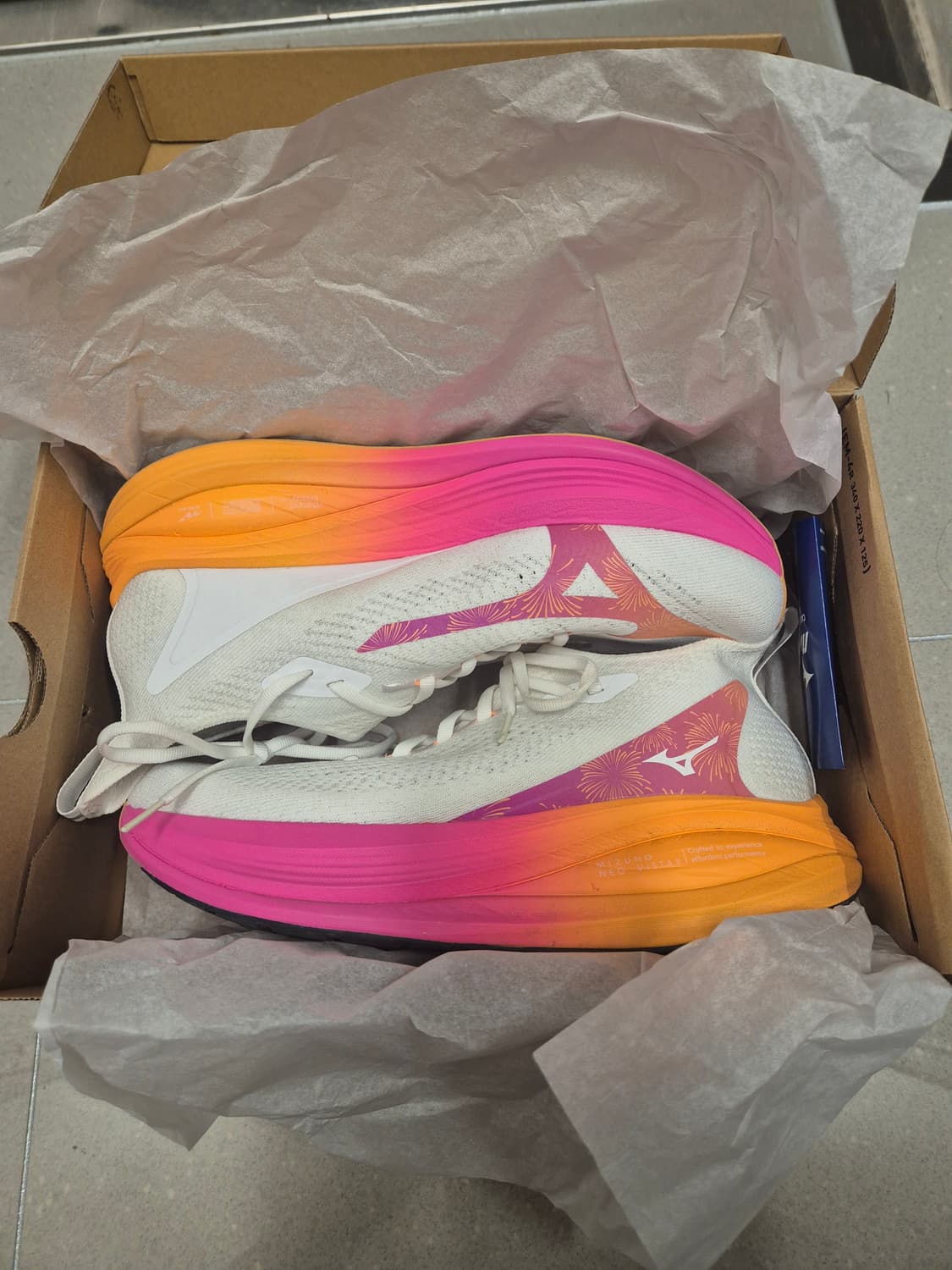 [285] 미즈노 네오 비스타2.화이트 핑크 상품이미지6