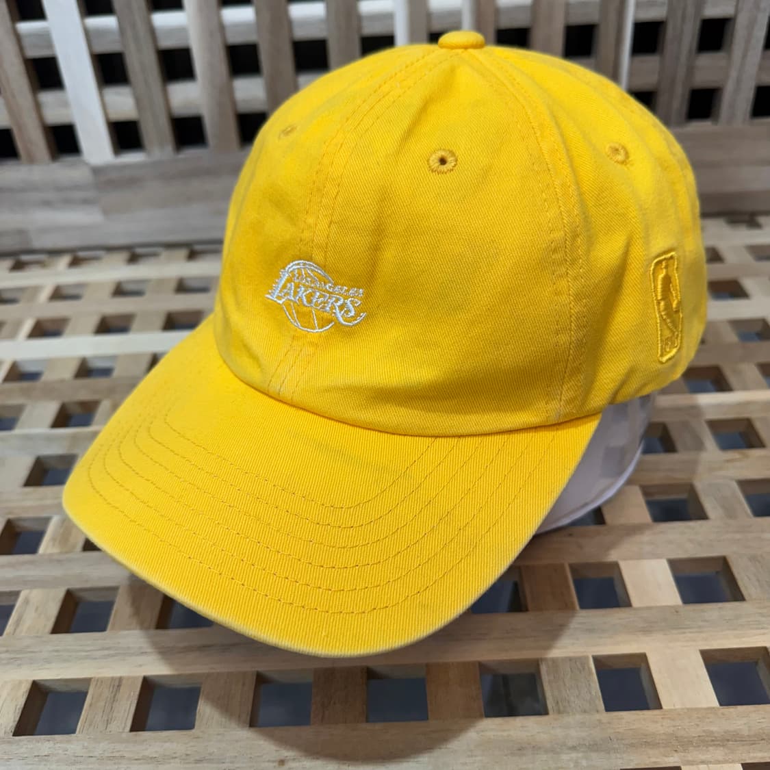 NBA LA 레이커스 옐로우 캡 상품이미지4
