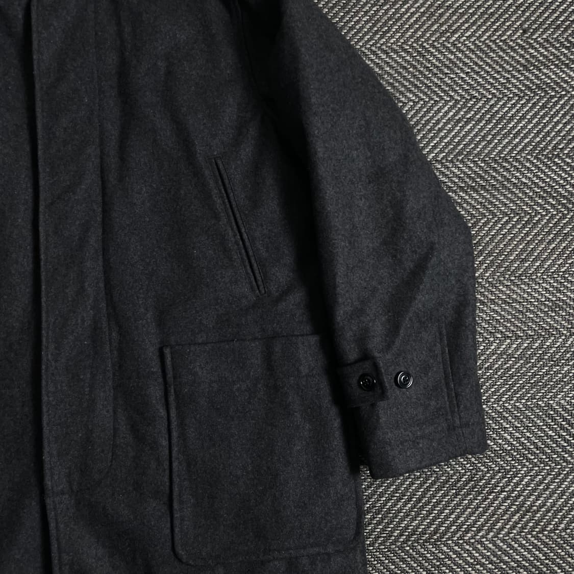 에스피오나지 아메카지 후디 울 롱코트y 3186 상품이미지6