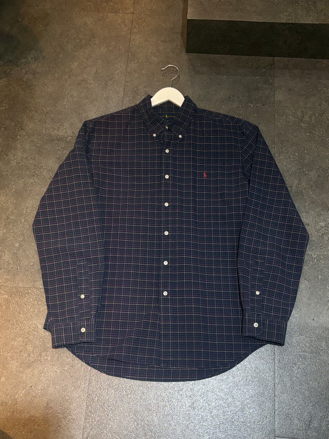 폴로 랄프로렌 체크 남방 셔츠 XL 상품이미지2