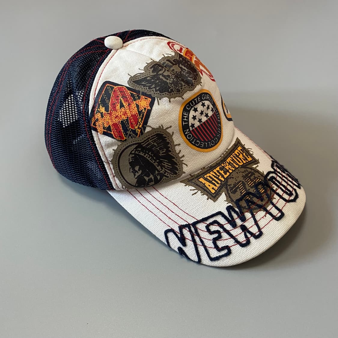 (F)빈티지 메쉬캡모자 상품이미지3