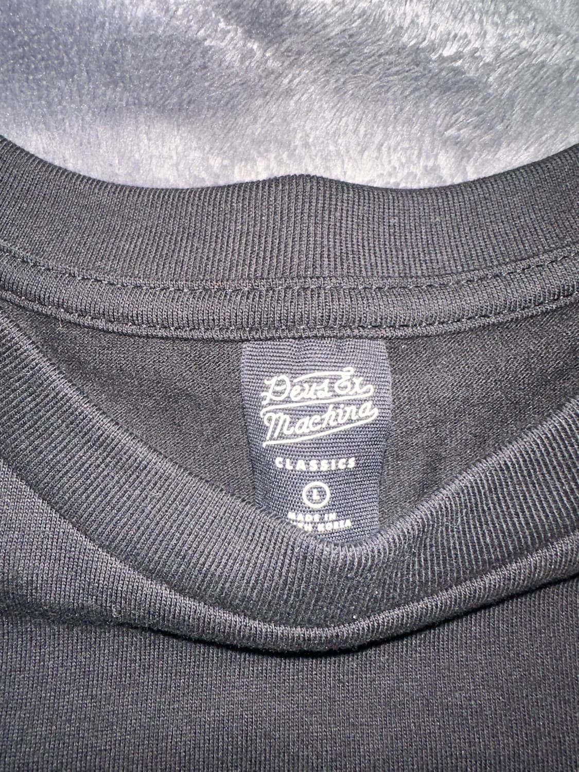 데우스 롱슬리브 블랙 상품이미지3