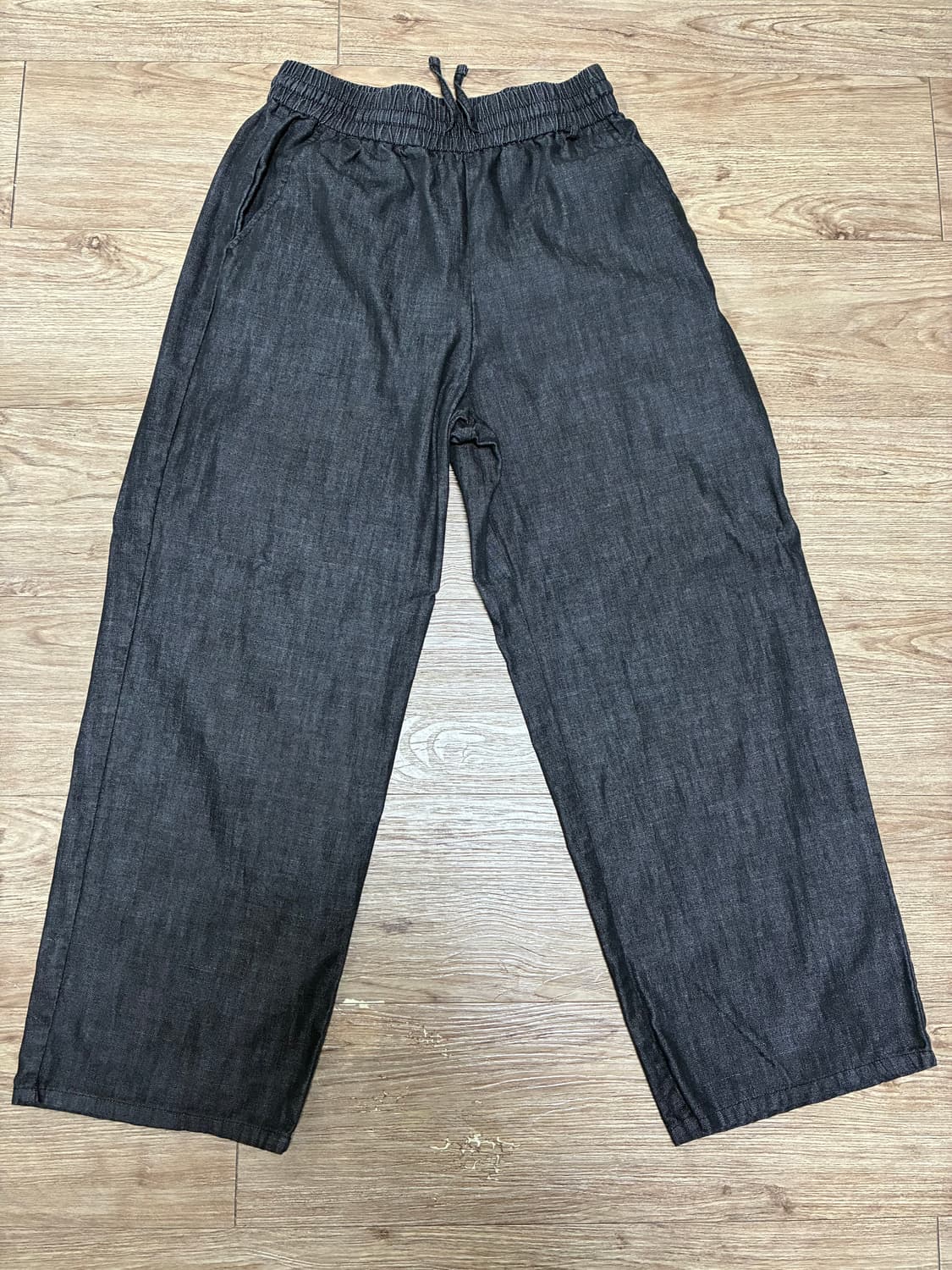 COCL 흑청 와이드 데님 팬츠 L 상품이미지1