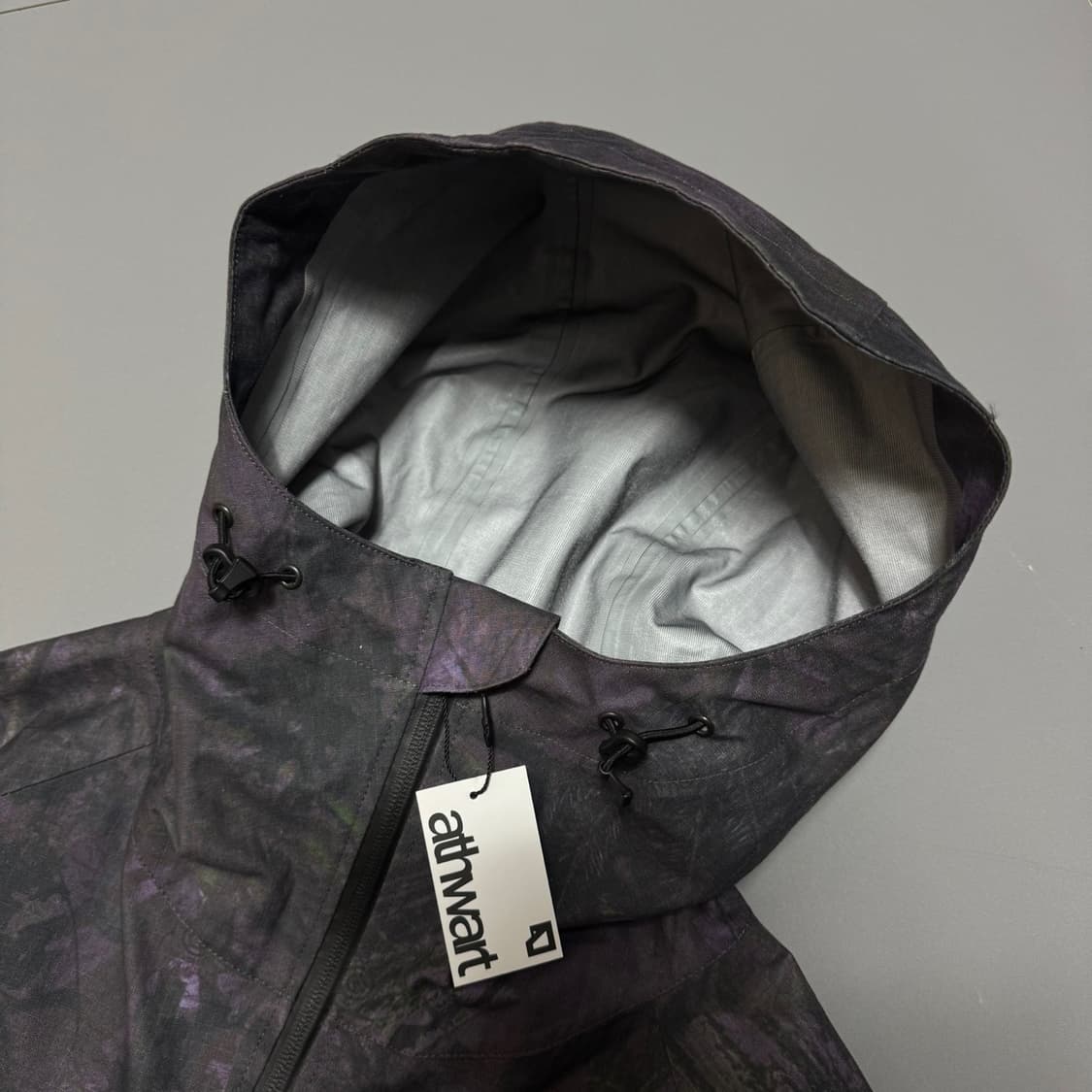 SOUTH2 WEST8 퍼플 카모패턴 웨더 이펙트 후드 윈드브레이커 상품이미지8