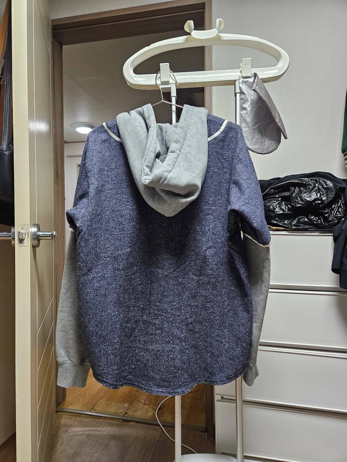 스투시 올드스쿨 레이어드 후드 상품이미지2