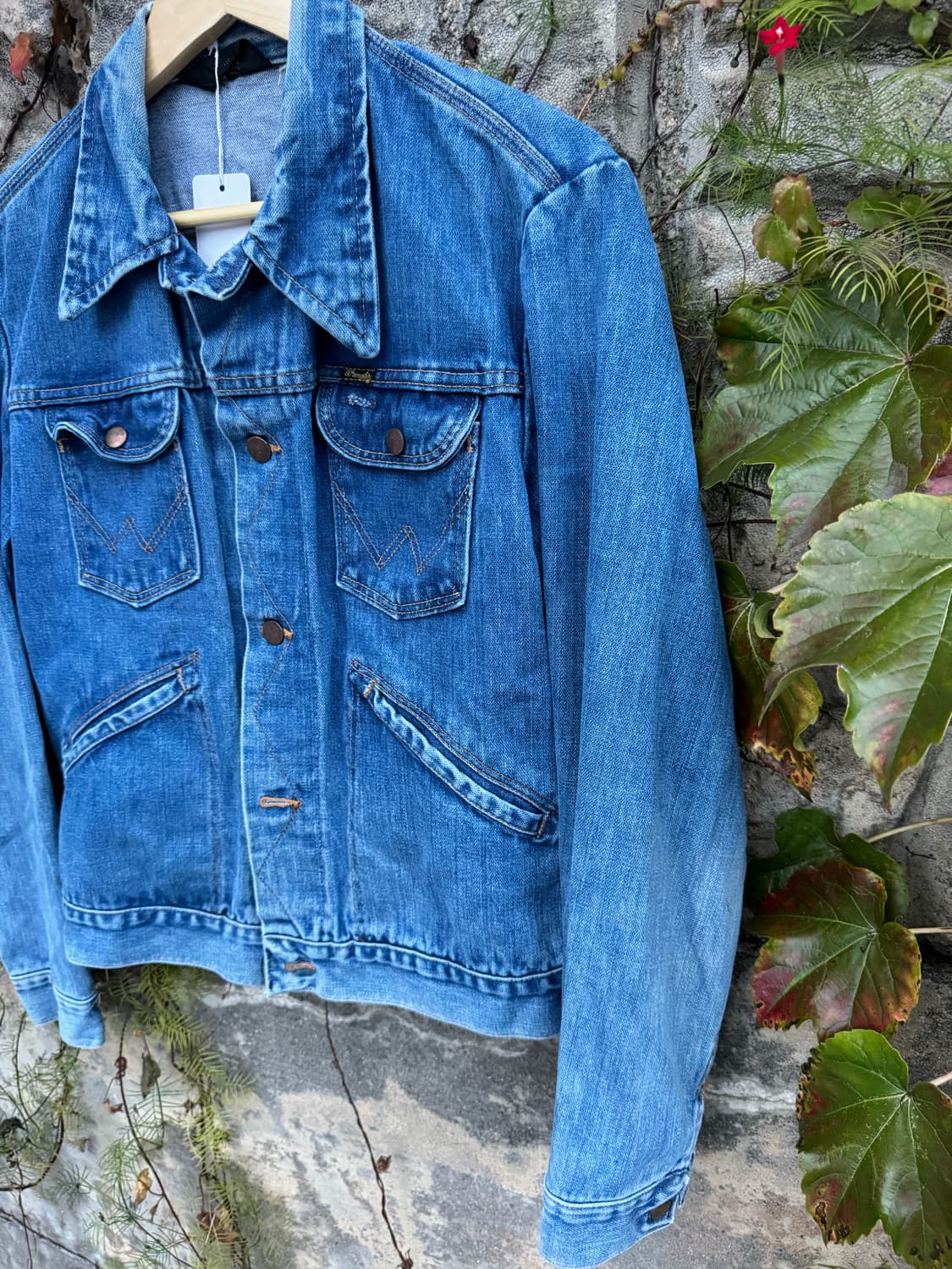 70s~80s wrangler 랭글러 126pw 데님 트러커 자켓 42 상품이미지3
