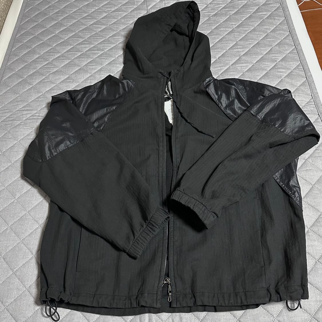 폴리테루 올드블록 집파카 상품이미지1