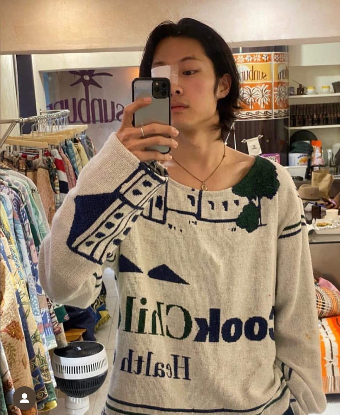 썬번 이종원 니트 OS 상품이미지1