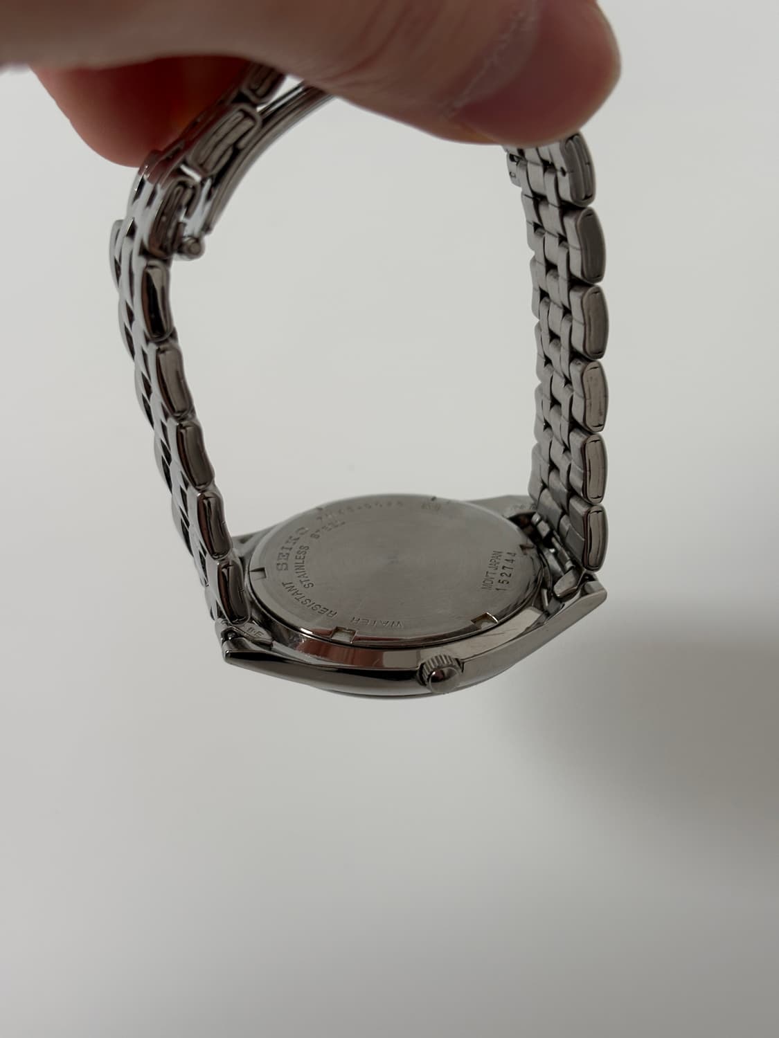 세이코 1990년대 실버 쿼츠 남성 상품이미지7