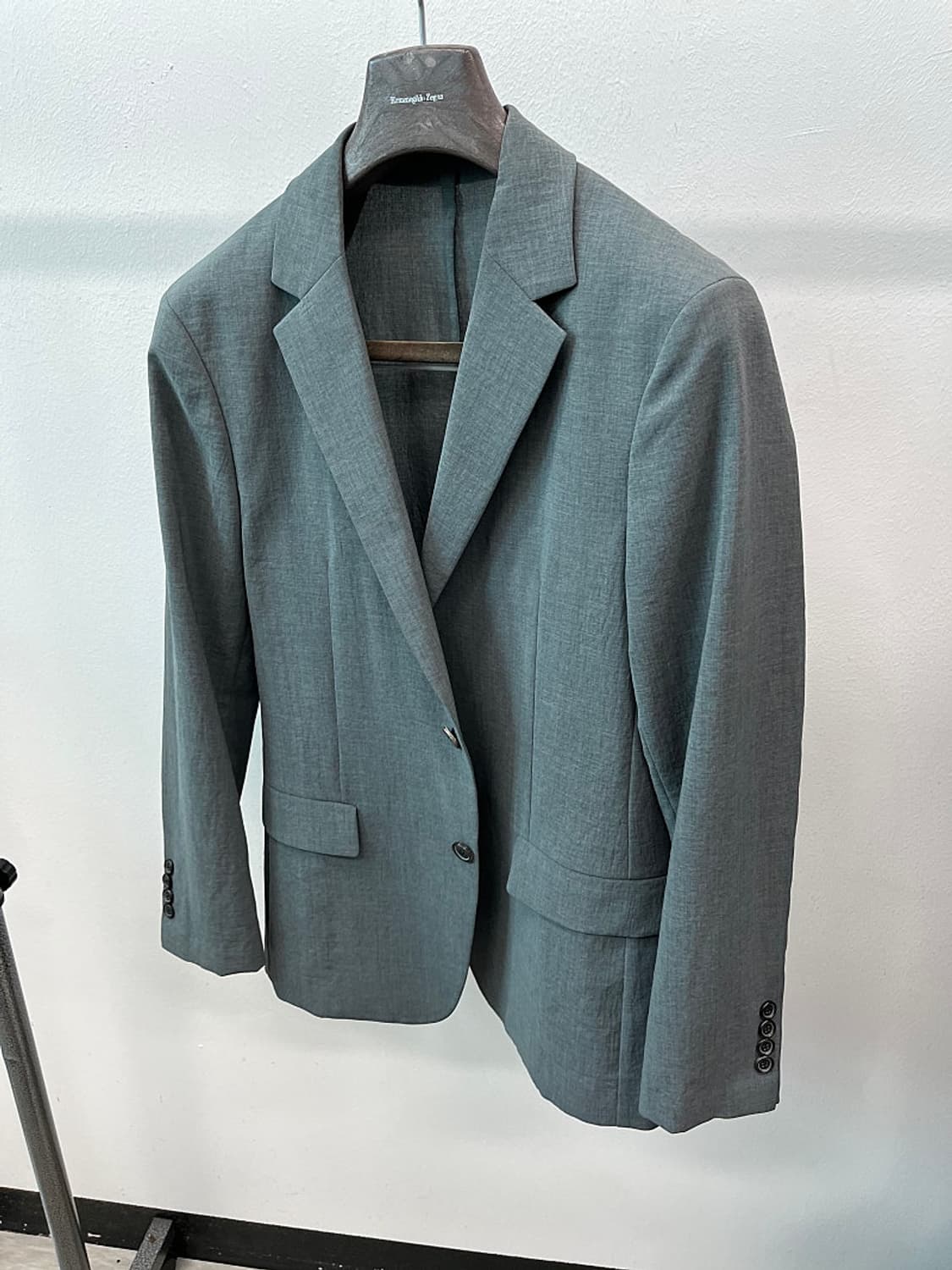 슬림100) 솔리드옴므 스판 자켓  상품이미지1