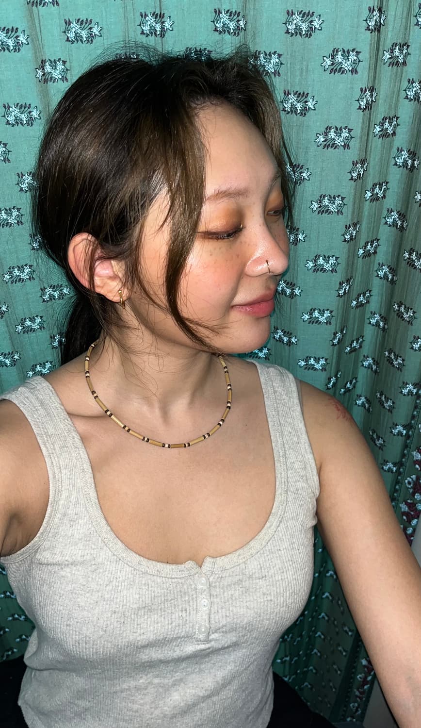 Slim wood 목걸이 상품이미지4