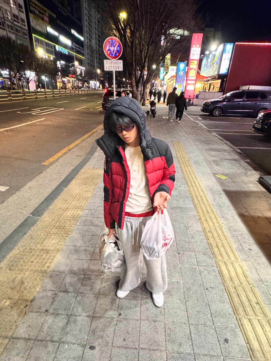 [정품] 랄프로렌 데님앤서플라이 패딩 레드 상품이미지1