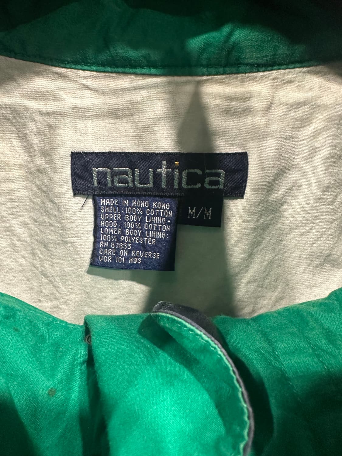 빈티지 90s 노티카 US2 로고 자켓 상품이미지4