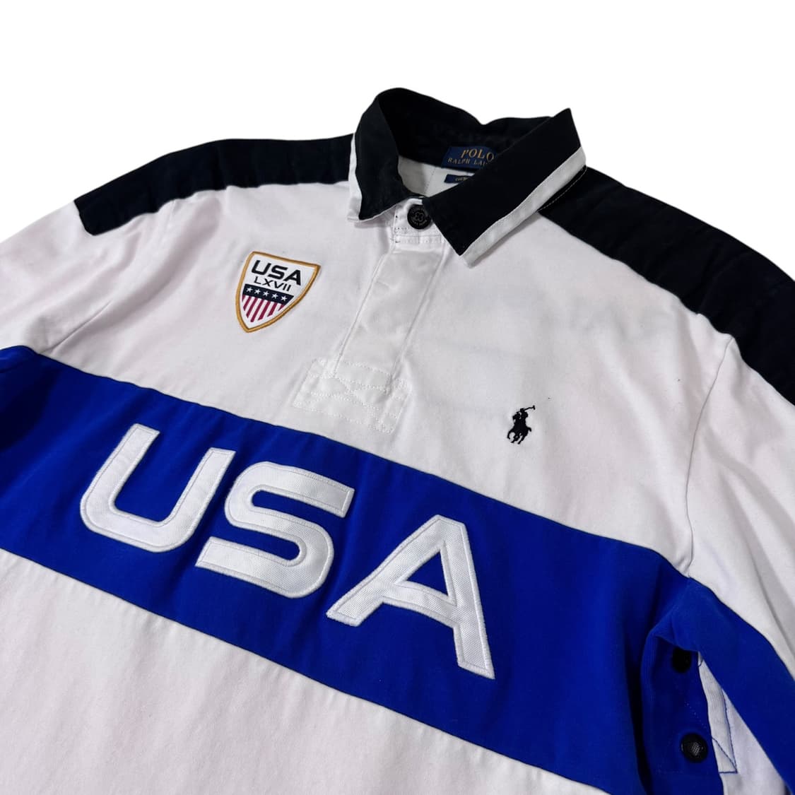 신형 폴로 랄프로렌 USA 빅로고 럭비티 상품이미지1