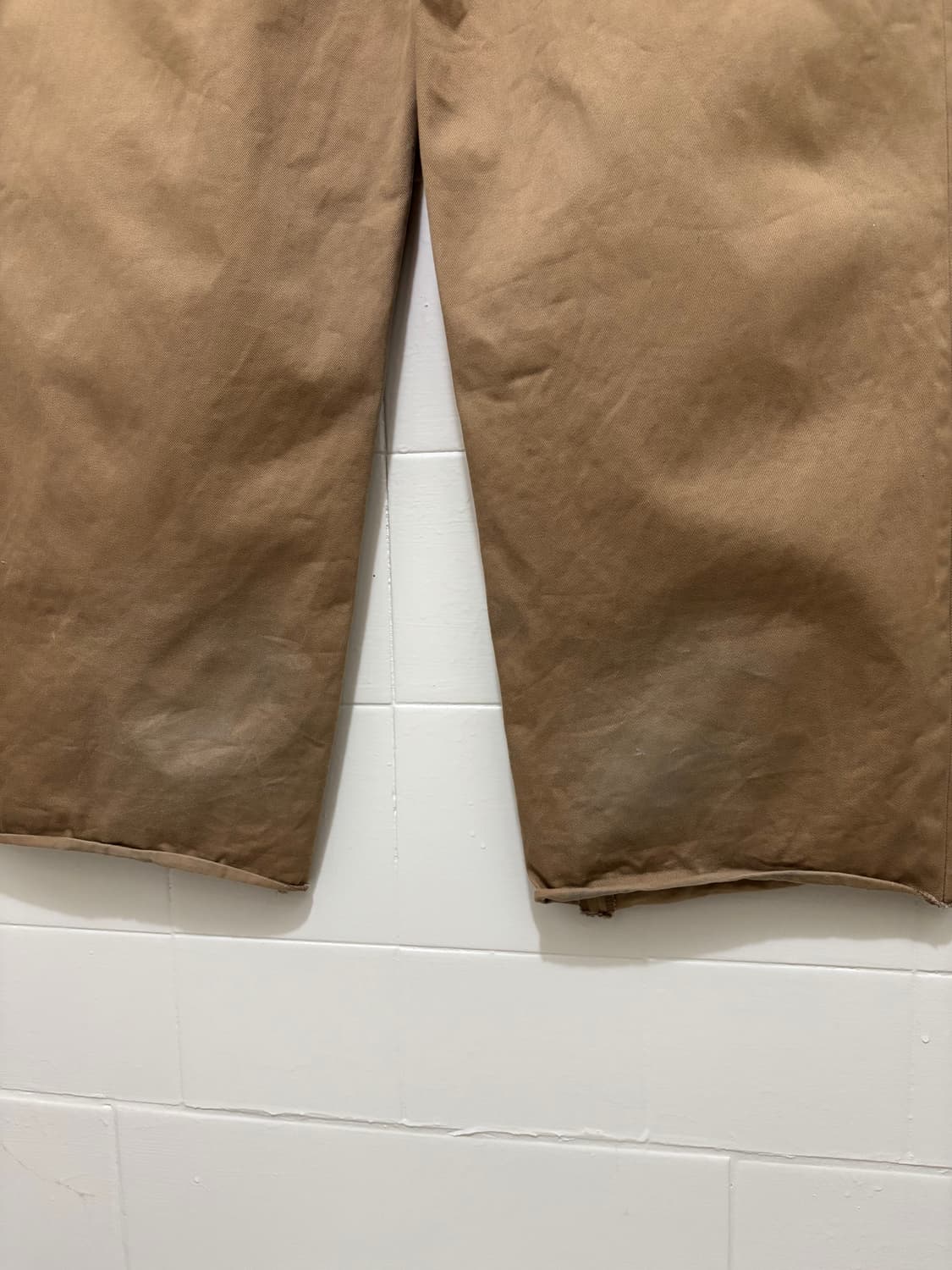 라프 시몬스 테이핑 와이드 레그 코튼 트라우저 상품이미지8