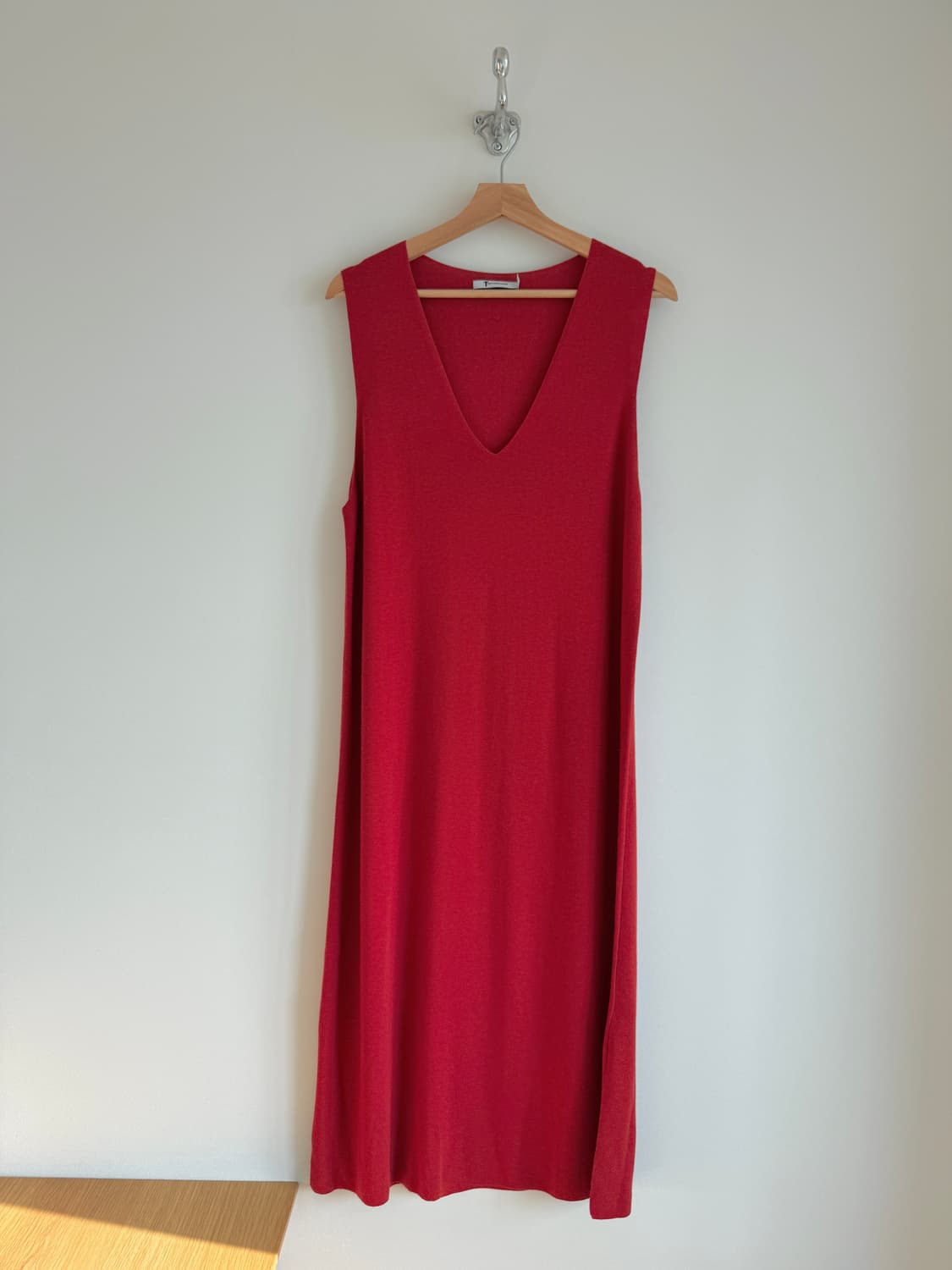 알렉산더 왕(alexander wang) 울&실크 블렌드 슬리브리스 원피 상품이미지1