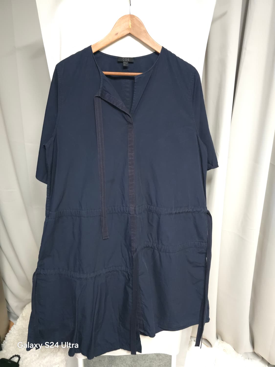 코스 네이비  언발란스 원피스 Eur 40 ✨️정품✨️ 상품이미지1