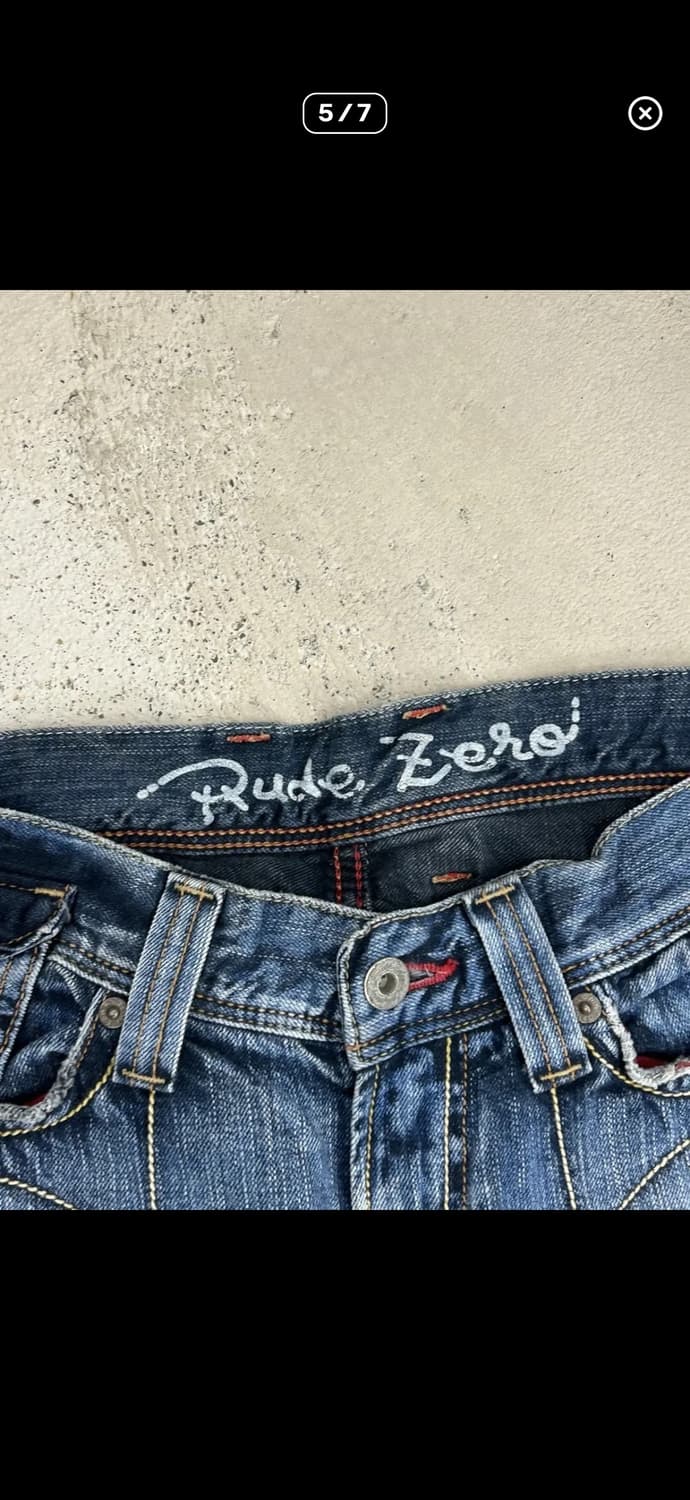 에드윈 rude zero 부츠컷 데님 팬츠 상품이미지5