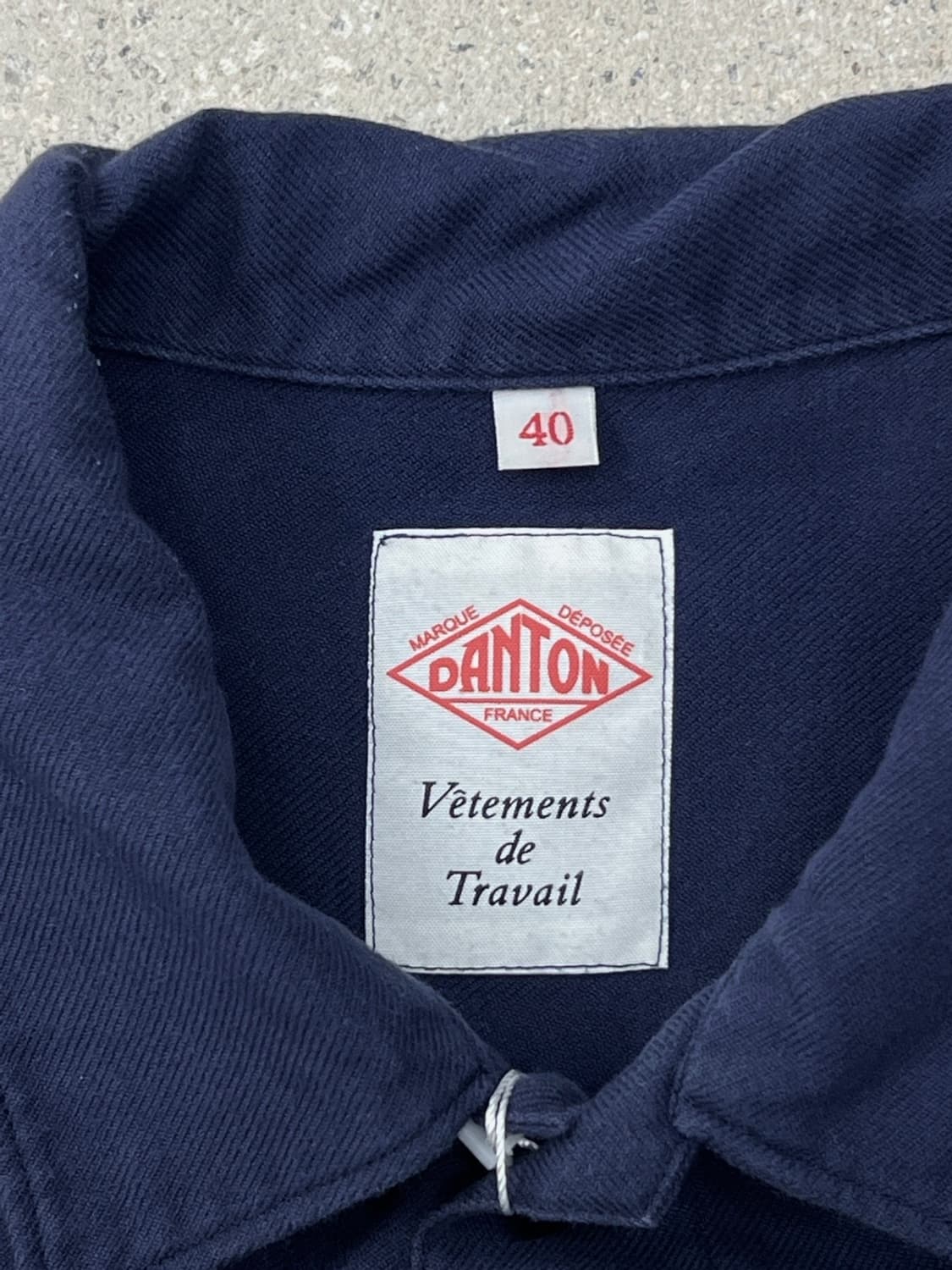 단톤 네이비 타입 1 트러커 셔츠 자켓 상품이미지6