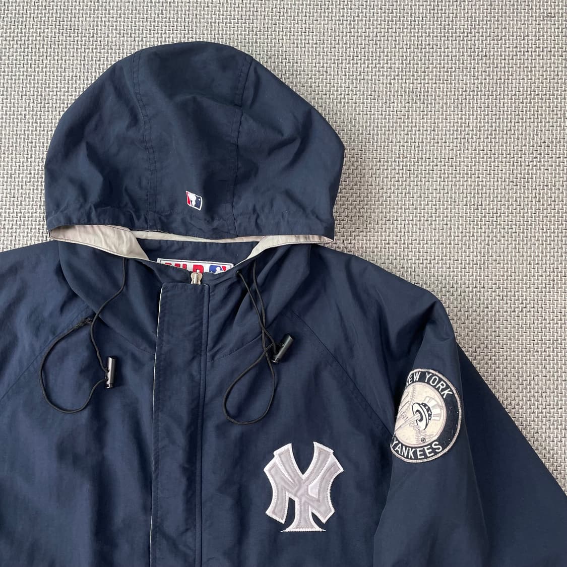 90s MLB 양키스 후드점퍼 상품이미지4
