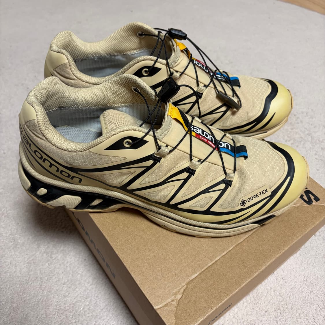 살로몬 xt-6 고어텍스 사파리 블랙 270 상품이미지5