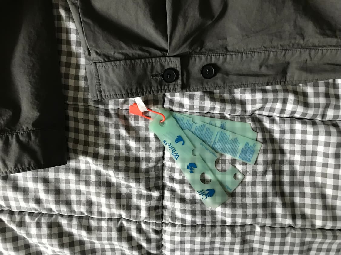 (M)Off-white 오버사이즈 후디 자켓 상품이미지3