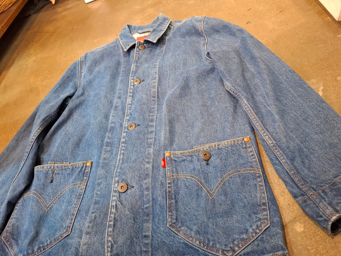 리바이스 엔지니어드 데님 자켓 레드라인 상품이미지2