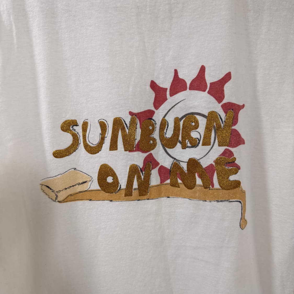 아옵트 x bella wooyoug 빈티지 스타일 티셔츠 상품이미지5