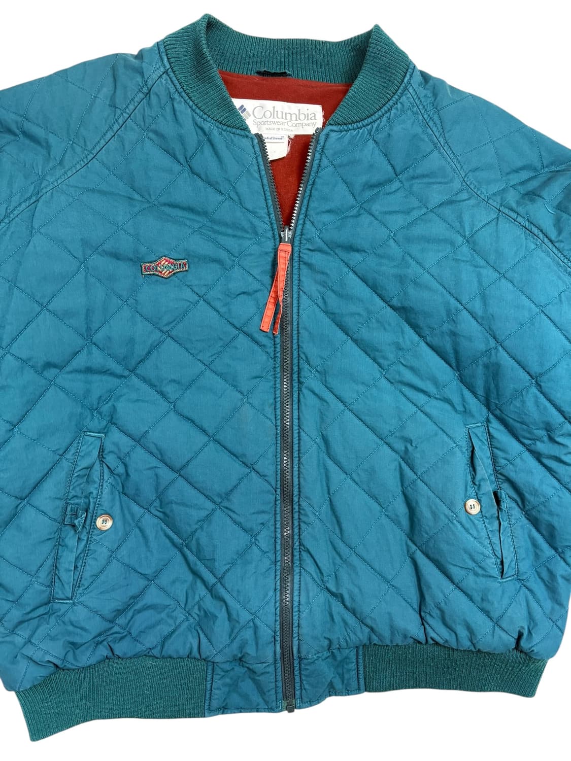 콜롬비아 퀄팅 블루종 점퍼 상품이미지5