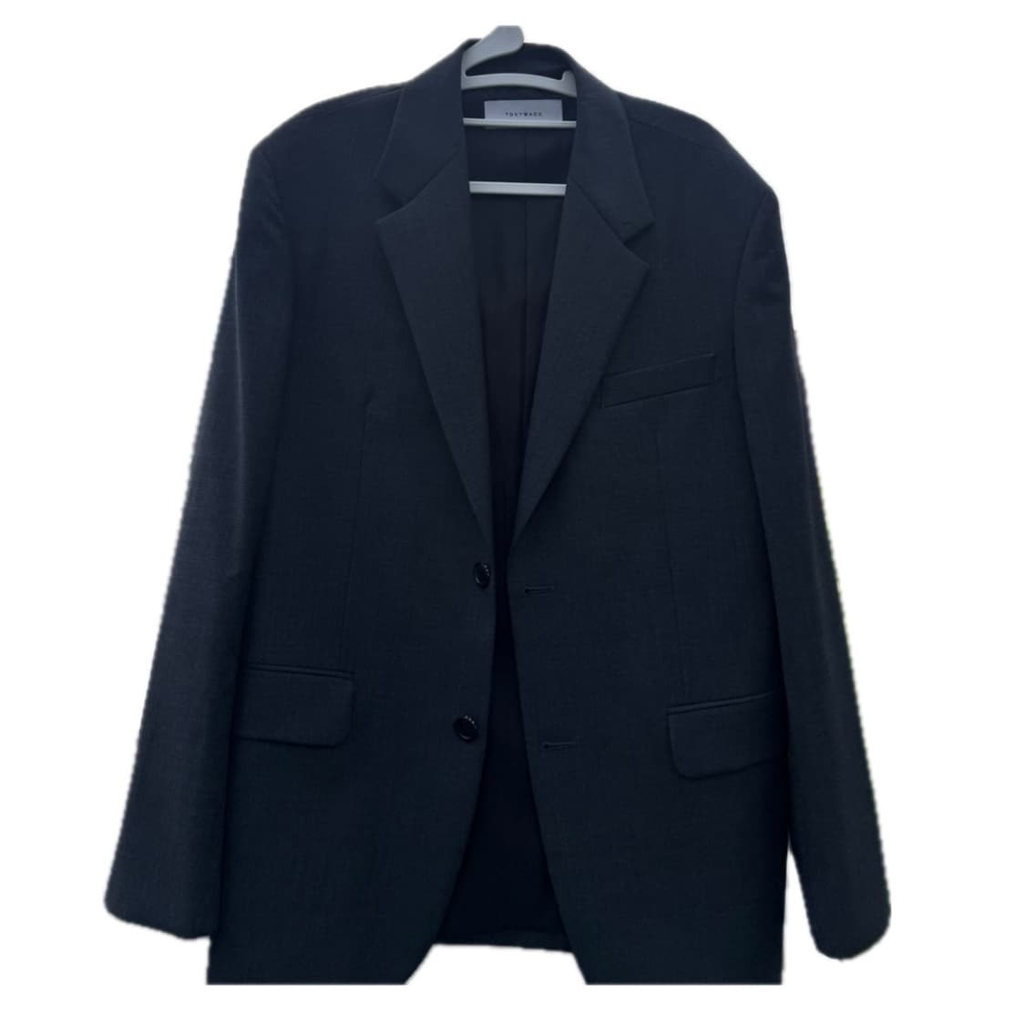 토니웩 시그니처 2버튼 블레이저 정장 차콜 그레이 M 상품이미지1