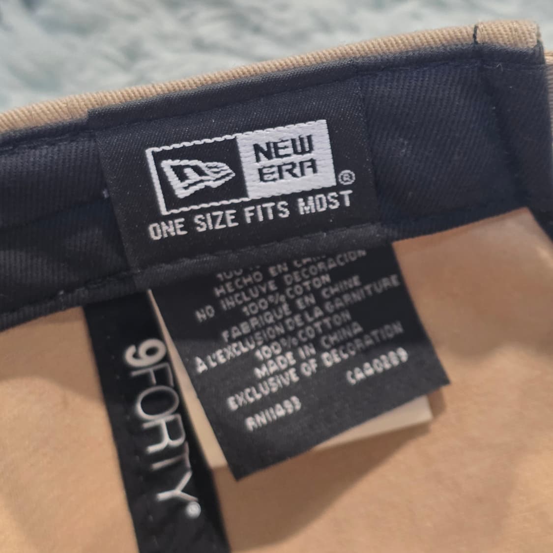 M1-7:뉴에라 9FORTY뉴욕 양키스 베이지 볼캡(FREE 55-59) 상품이미지9