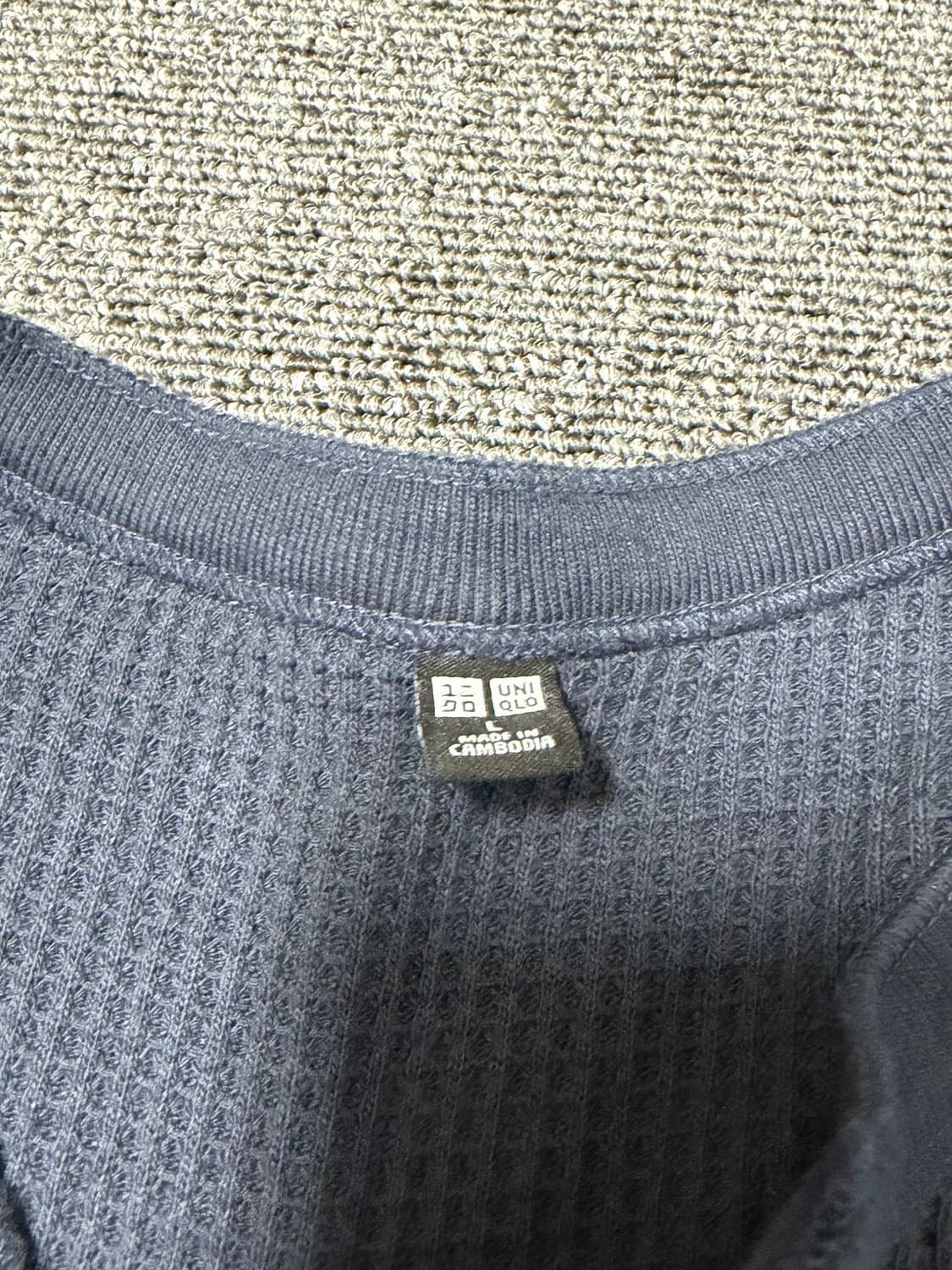 유니클로 헨리넥 니트 상품이미지2