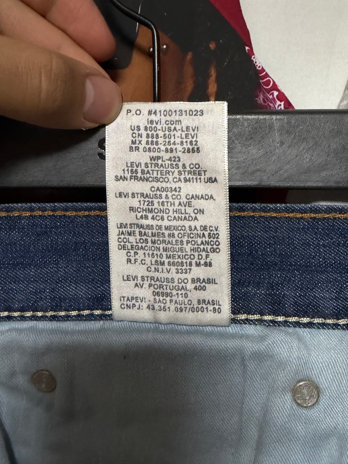 리바이스 550 38 상품이미지5