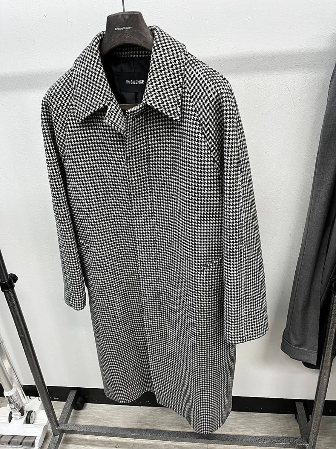 95) 인사일런스 체크 발마칸코트  상품이미지1