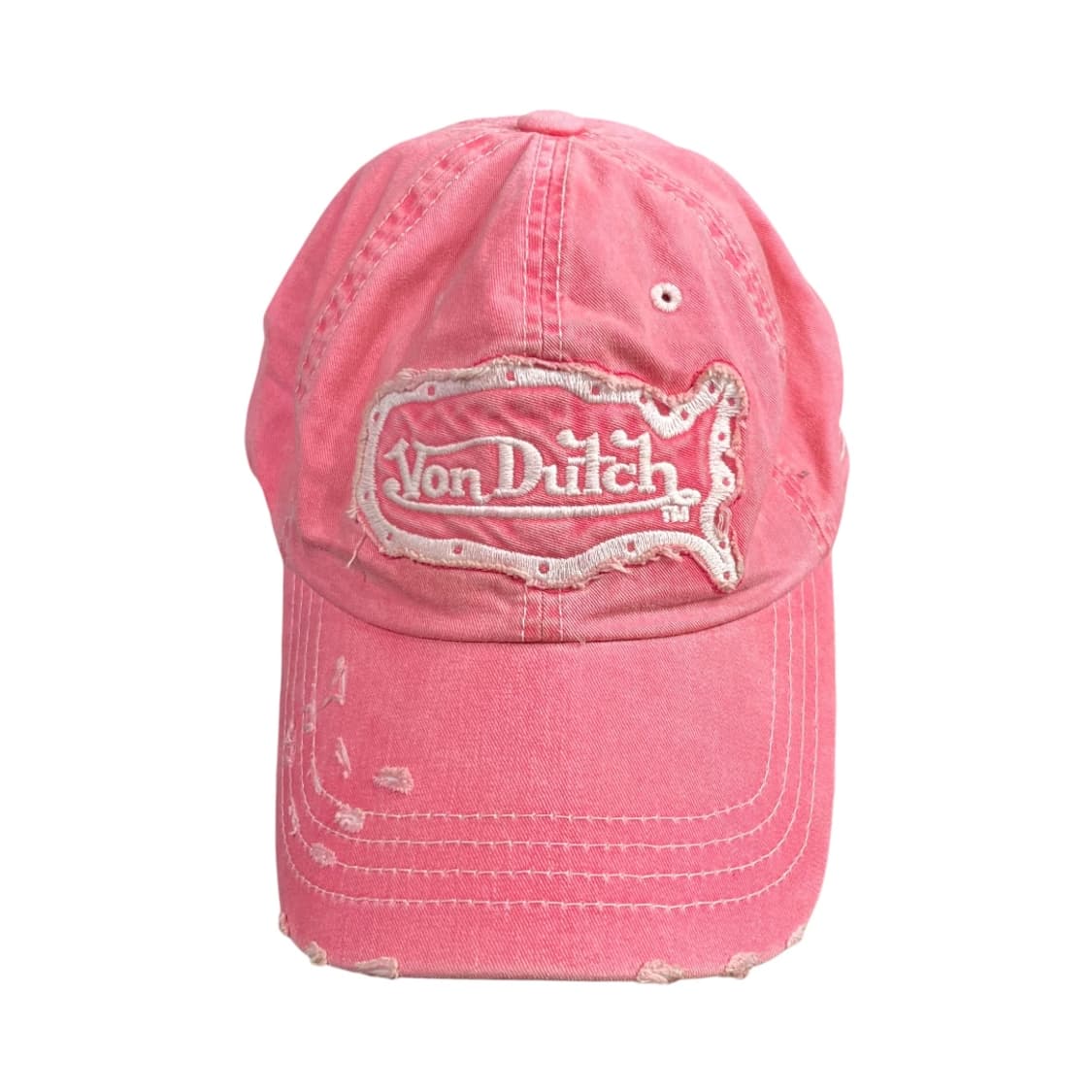 [Von Dutch] 본더치 데미지 볼캡 상품이미지1