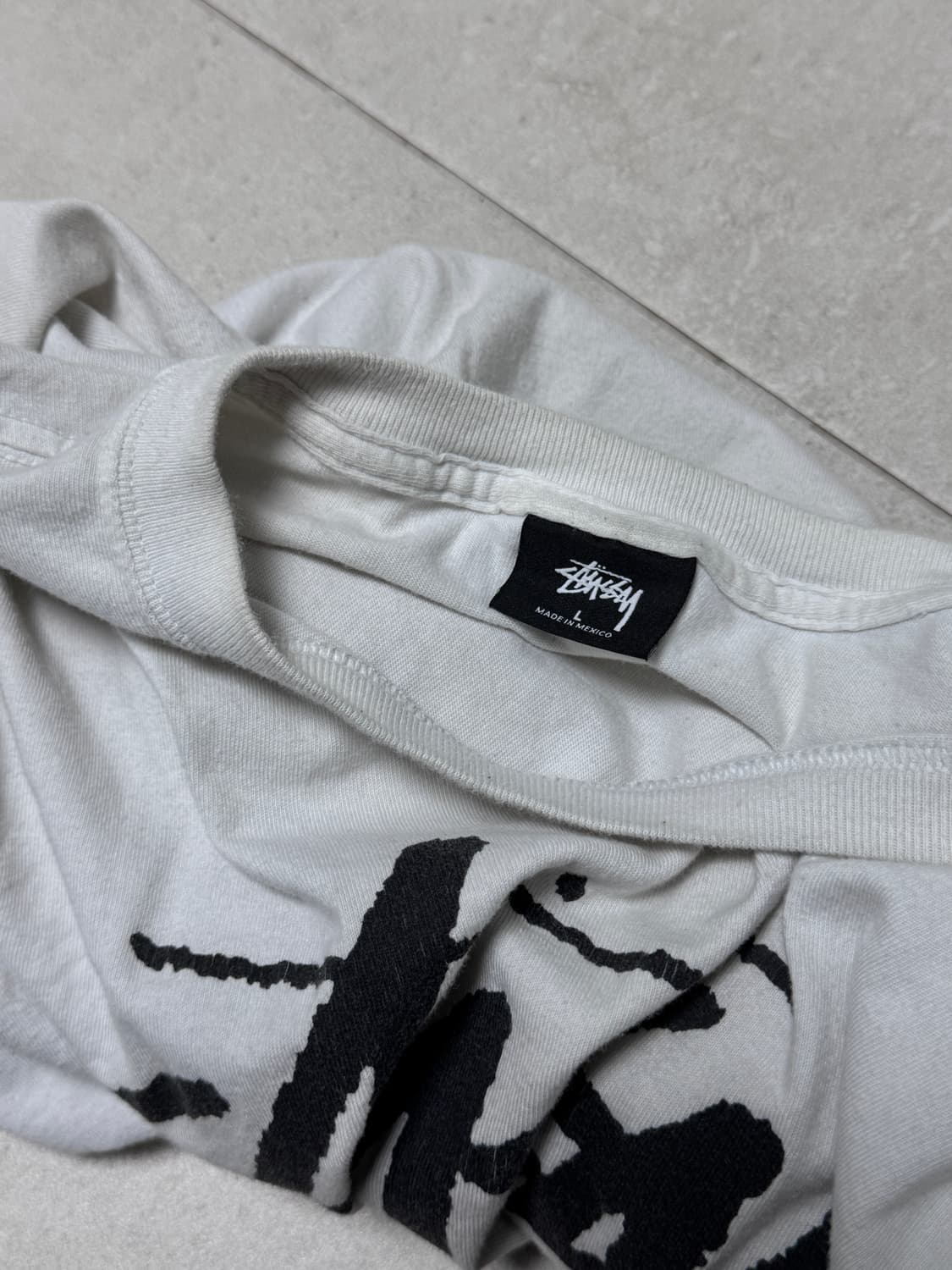 릭오웬스 x 스투시 반팔 [L] 상품이미지3