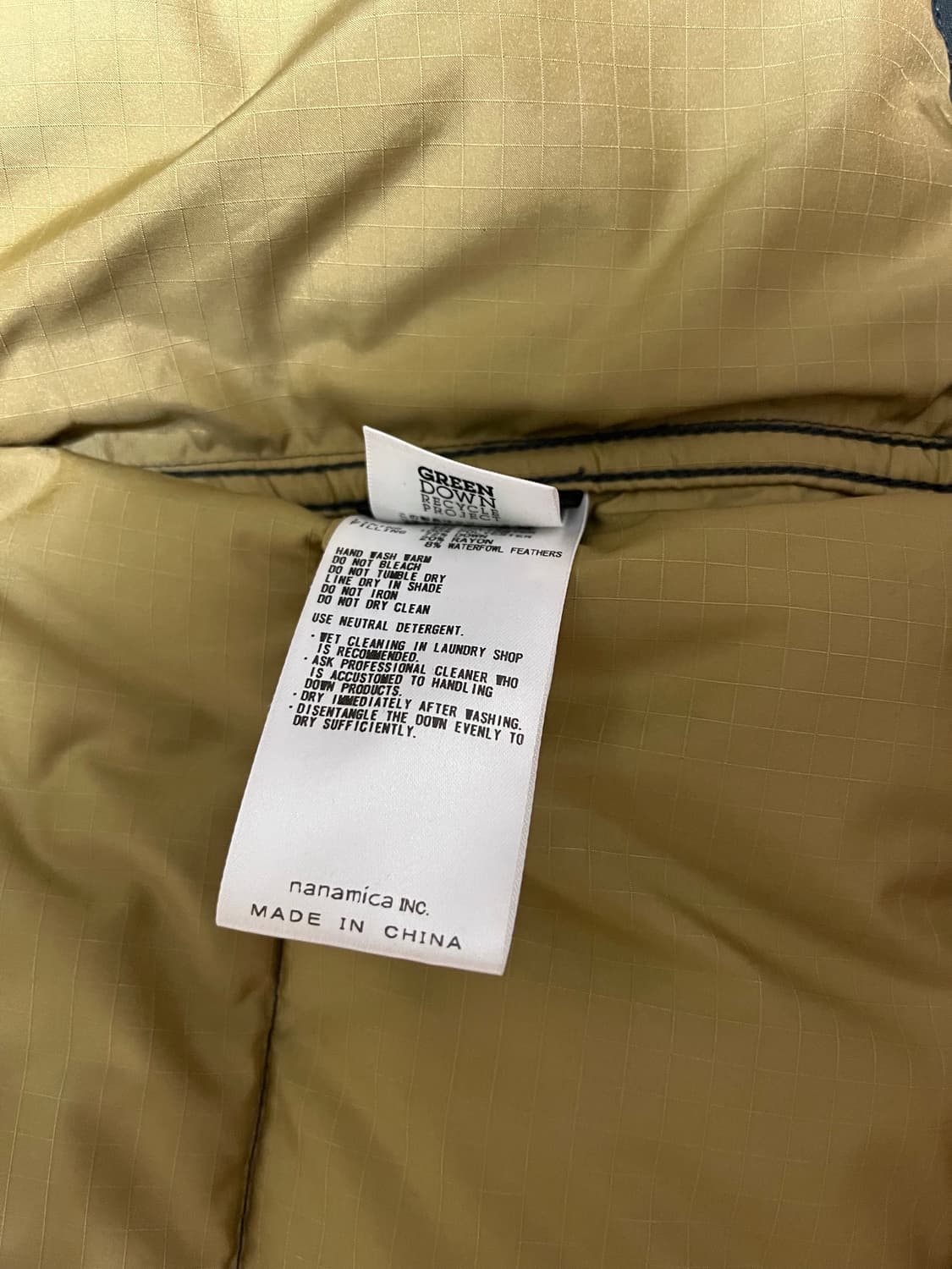 노스페이스 퍼플라벨 다운 베스트 나나미카 m사이즈 상품이미지3