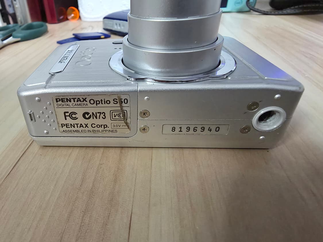 펜탁스 옵티오 S50 빈티지 디지털카메라 상품이미지5