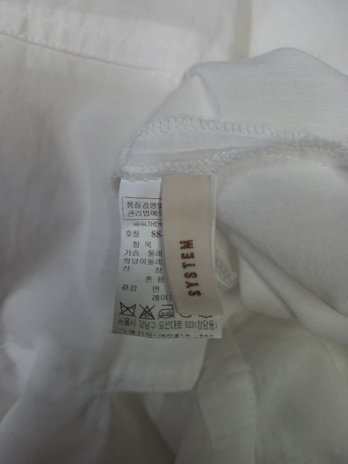 시스템 춘하 레이온 7부8부 블라우스 66.77 상품이미지9
