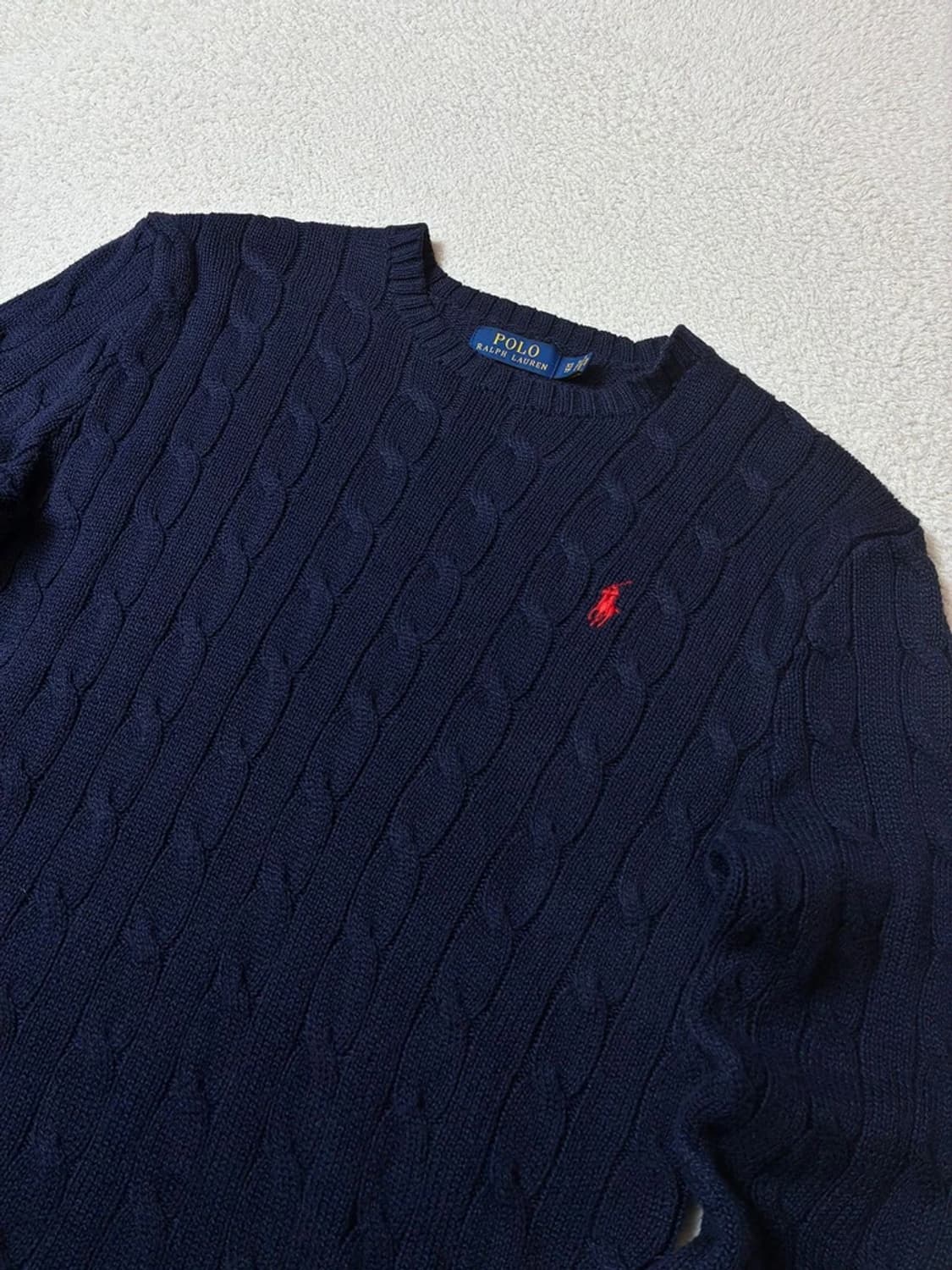 폴로 랄프로렌 시그니처 포니 케이블 니트 PN7798 상품이미지2