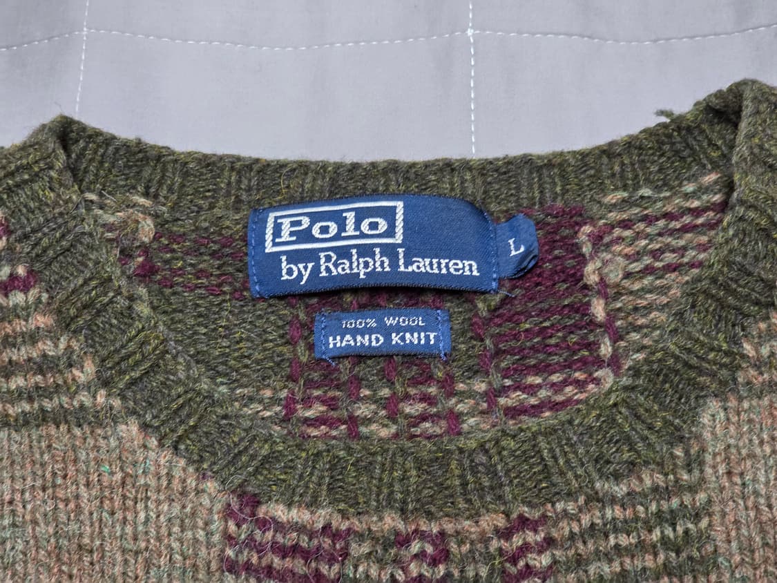 폴로 랄프로렌 엘보패치 니트 L 상품이미지2