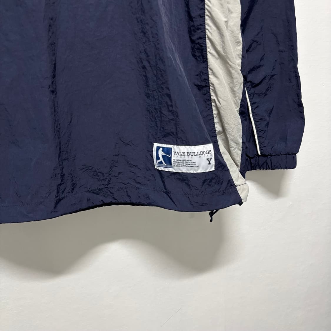 예일 네이비 빅로고 웜업 상품이미지3